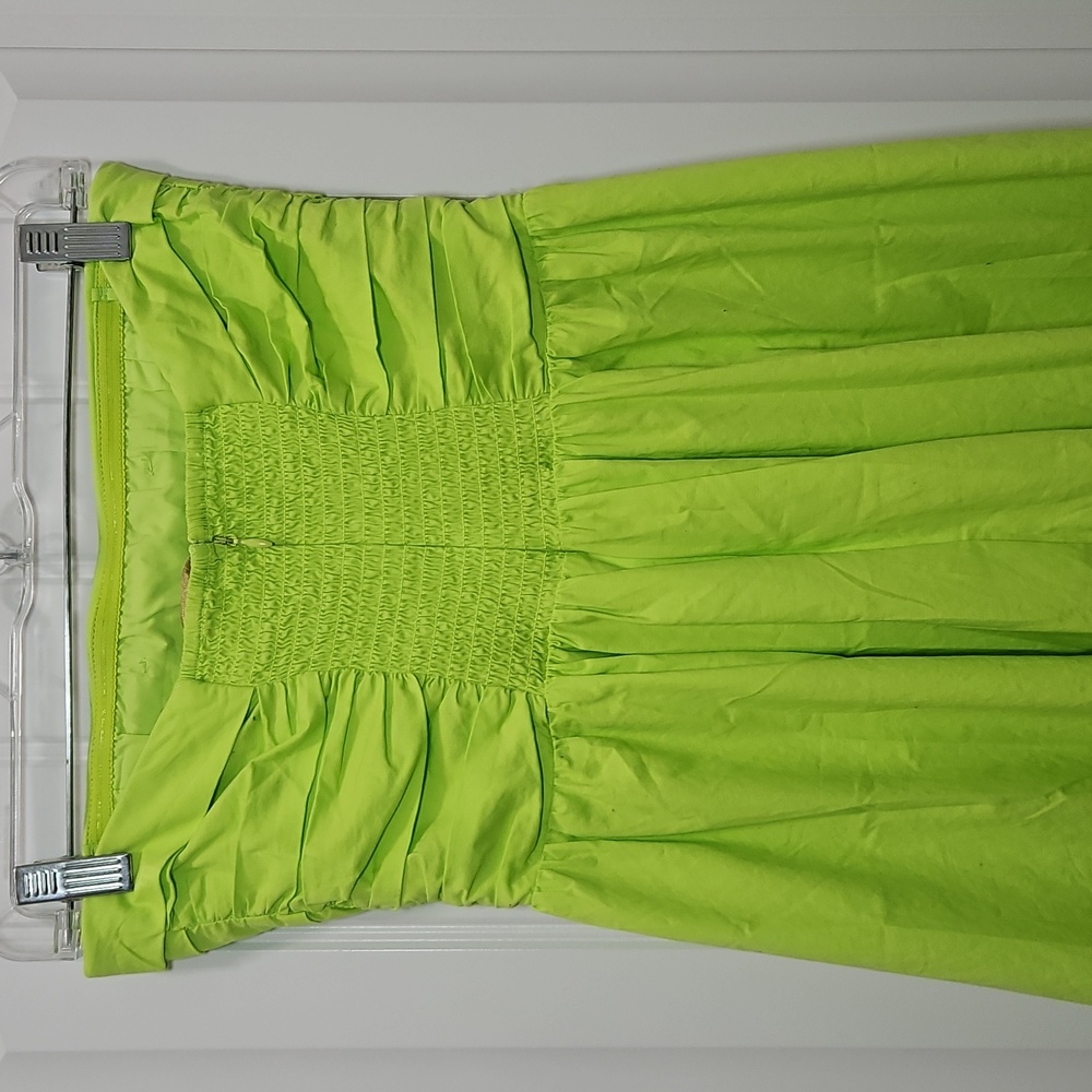 Wayf Strapless Midi Dress - Picture 7 of 9